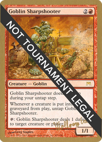 Image for Goblin Sharpshooter - 2003 Wolfgang Eder (ONS) [World Championship Decks]