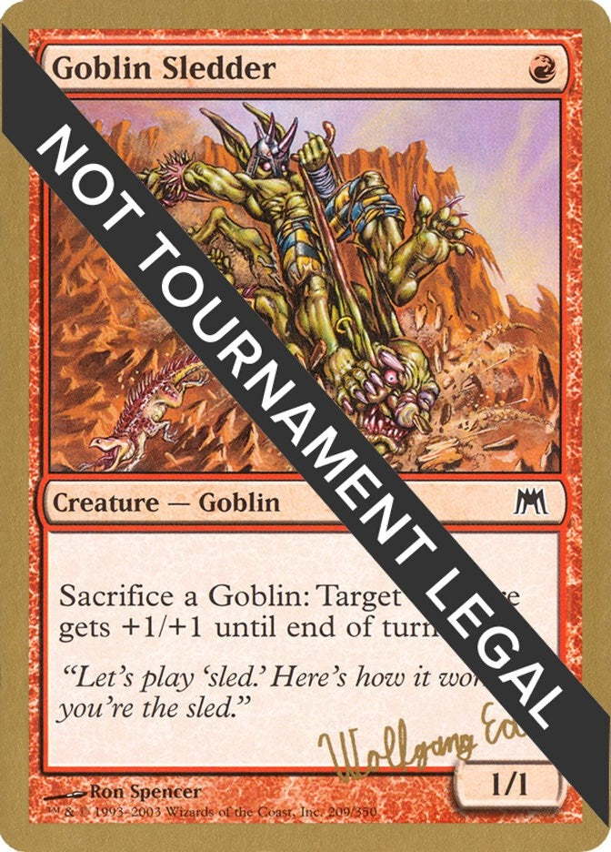 Image for Goblin Sledder - 2003 Wolfgang Eder (ONS) [World Championship Decks]