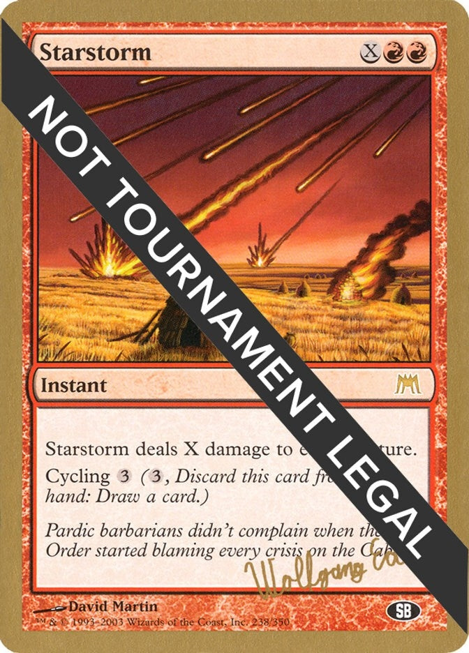 Image for Starstorm - 2003 Wolfgang Eder (ONS) (SB) - Magic: The Gathering