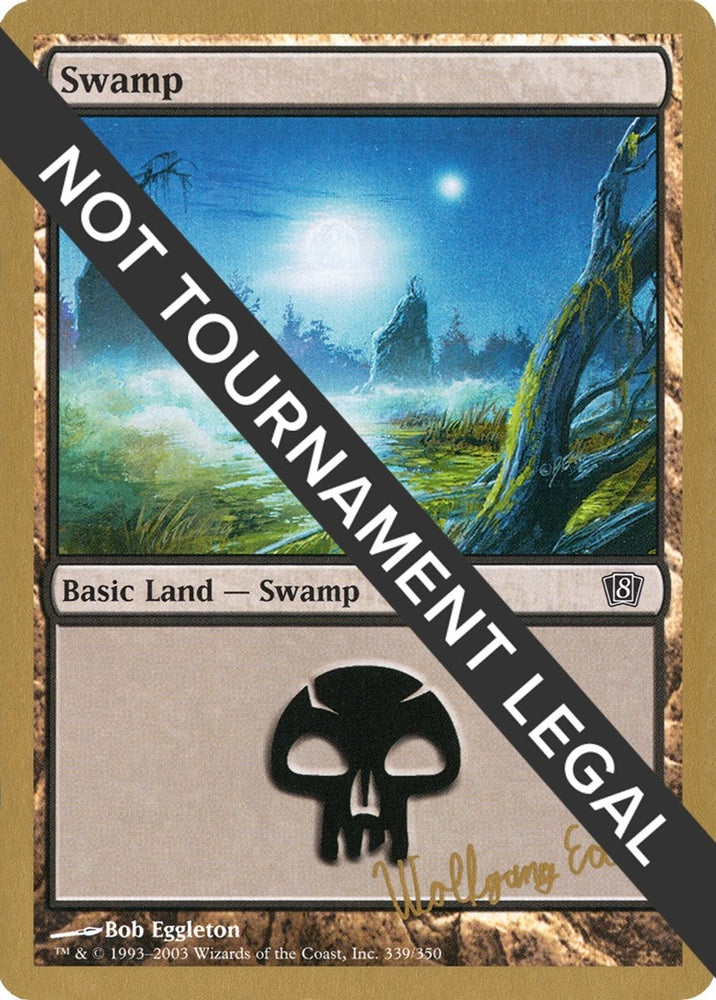 Image for Swamp (339) - 2003 Wolfgang Eder (8ED) - Magic: The Gathering