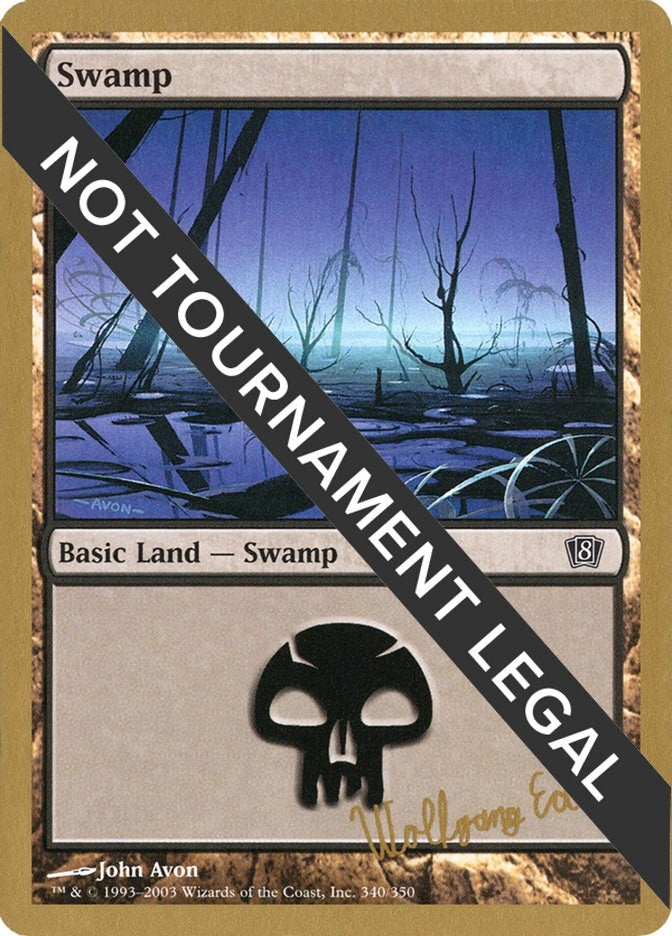 Image for Swamp (340) - 2003 Wolfgang Eder (8ED) - Magic: The Gathering