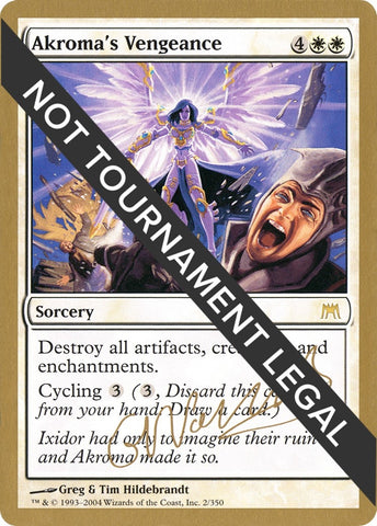 Image for Akroma's Vengeance - 2004 Gabriel Nassif (ONS) [World Championship Decks]