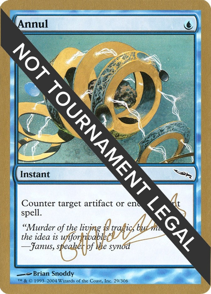 Image for Annul - 2004 Gabriel Nassif (MRD) [World Championship Decks]