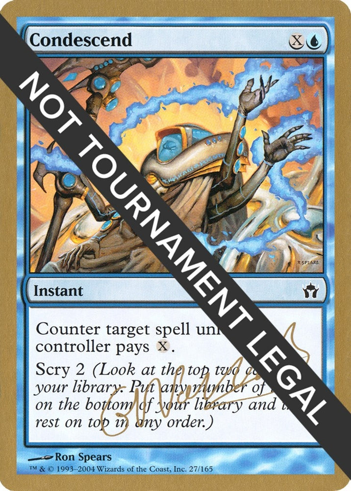 Image for Condescend - 2004 Gabriel Nassif (5DN) [World Championship Decks]