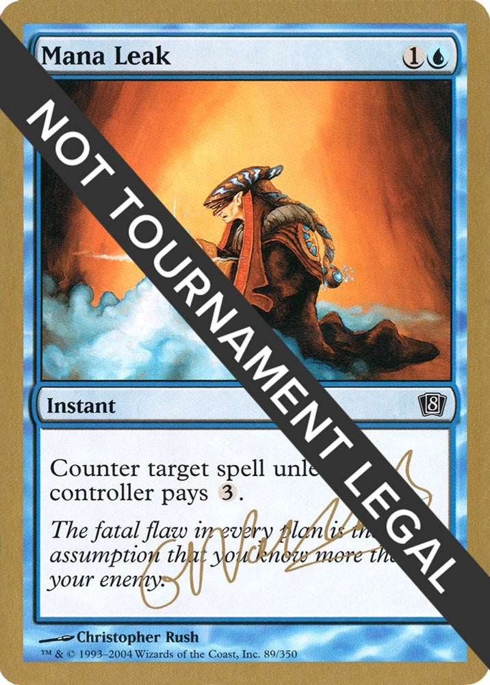 Image for Mana Leak - 2004 Gabriel Nassif (8ED) [World Championship Decks]