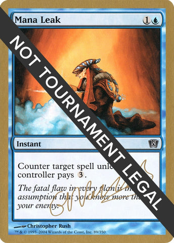 Image for Mana Leak - 2004 Gabriel Nassif (8ED) [World Championship Decks]
