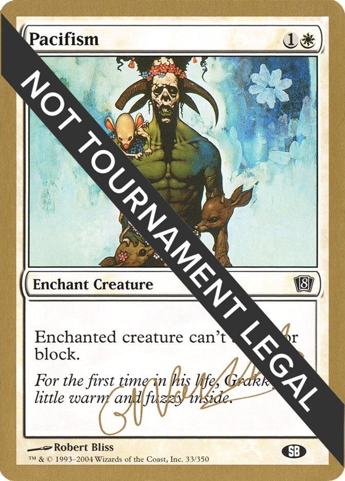 Image for Pacifism - 2004 Gabriel Nassif (8ED) (SB) [World Championship Decks]
