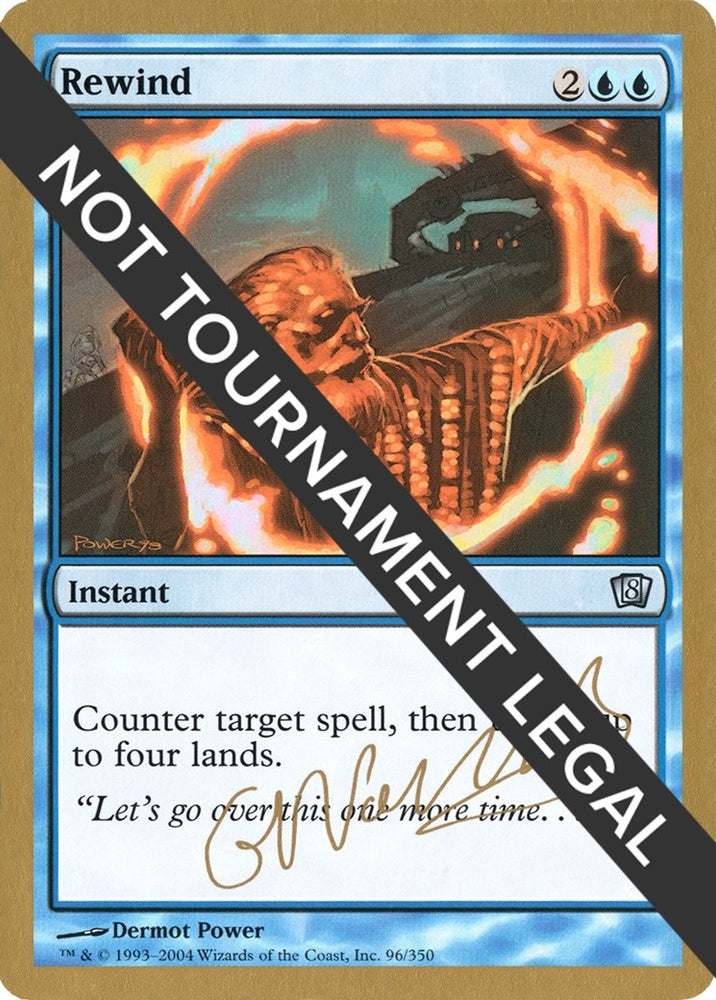 Image for Rewind - 2004 Gabriel Nassif (8ED) [World Championship Decks]