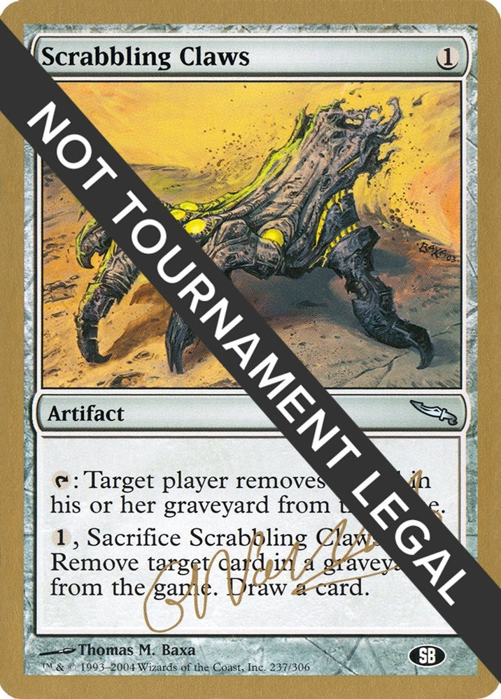 Image for Scrabbling Claws - 2004 Gabriel Nassif (MRD) (SB) - Magic: The Gathering
