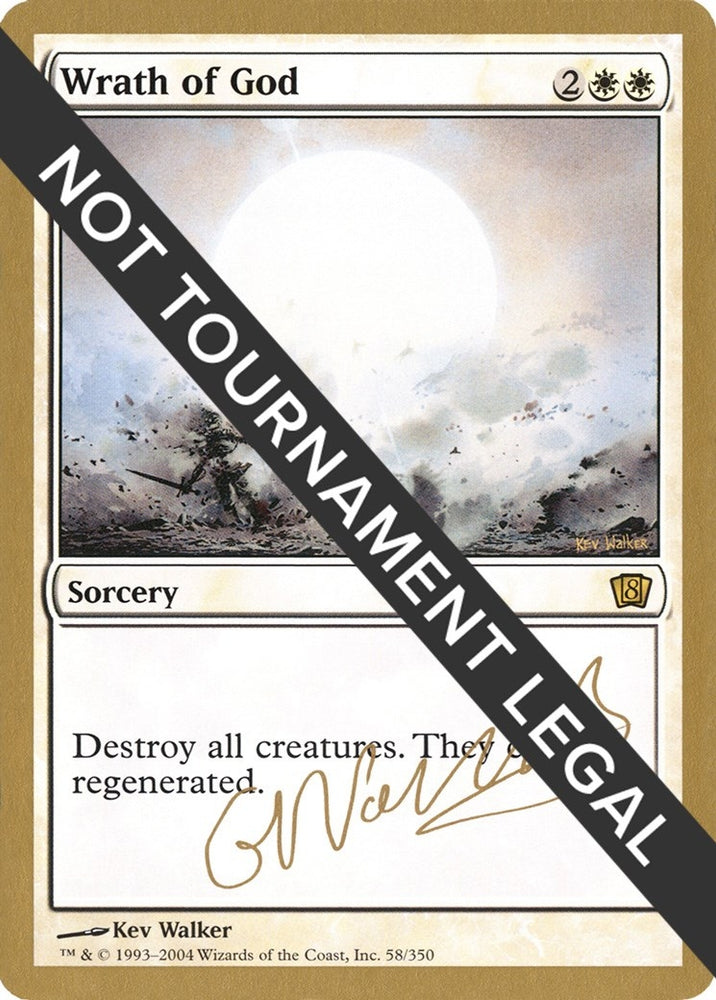 Image for Wrath of God - 2004 Gabriel Nassif (8ED) [World Championship Decks]
