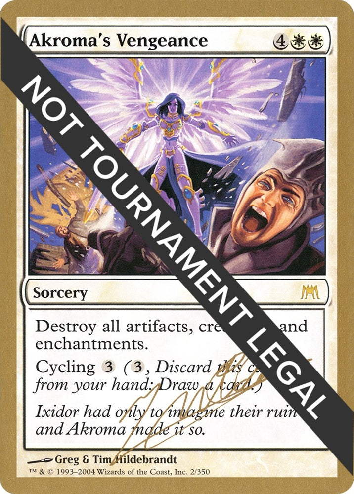 Image for Akroma's Vengeance - 2004 Julien Nuijten (ONS) [World Championship Decks]