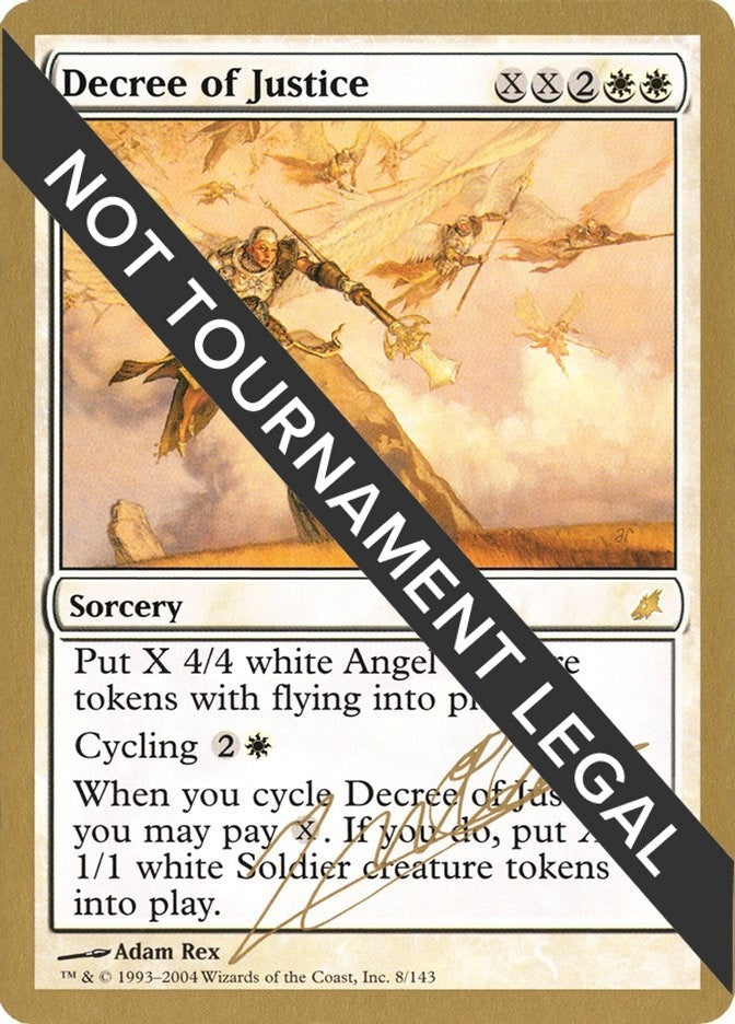 Image for Decree of Justice - 2004 Julien Nuijten (SCG) [World Championship Decks]