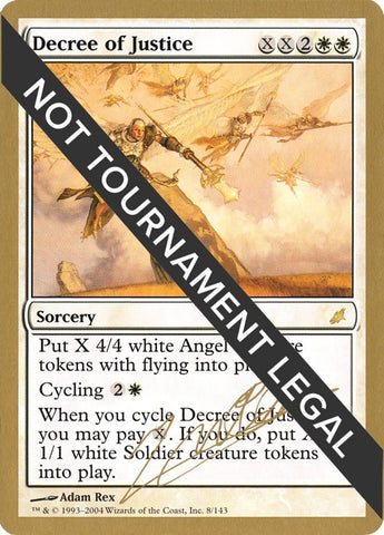 Image for Decree of Justice - 2004 Julien Nuijten (SCG) [World Championship Decks]