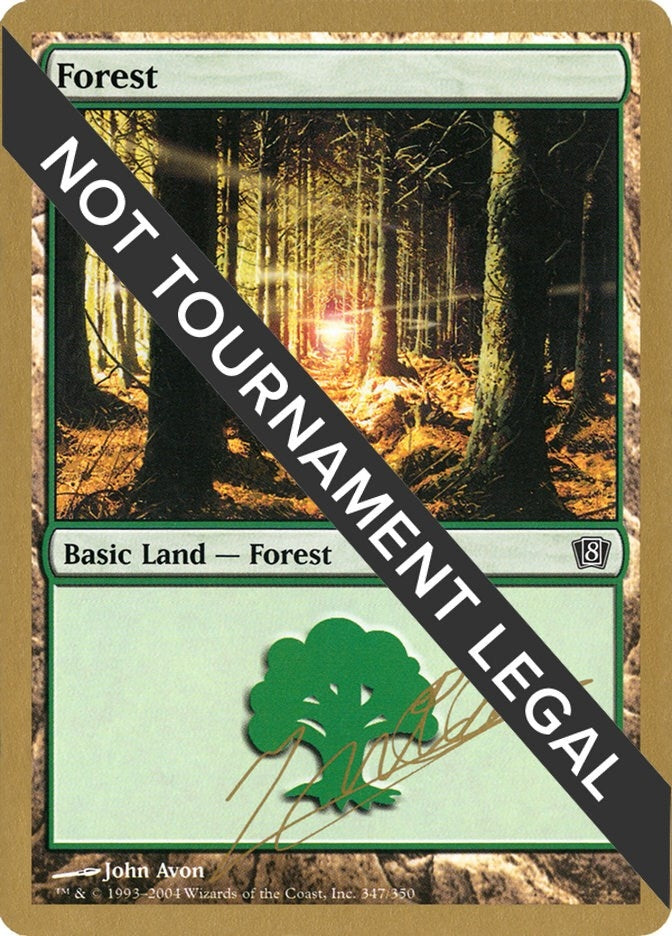 Image for Forest (347) - 2004 Julien Nuijten (8ED) [World Championship Decks]