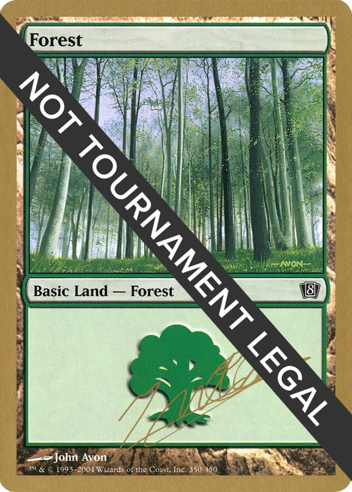 Image for Forest (350) - 2004 Julien Nuijten (8ED) [World Championship Decks]