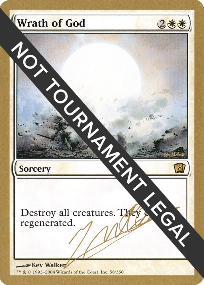 Image for Wrath of God - 2004 Julien Nuijten (8ED) - Magic: The Gathering