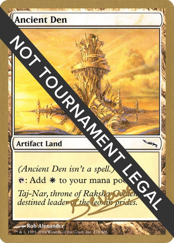 Image for Ancient Den - 2004 Manuel Bevand (MRD) [World Championship Decks]