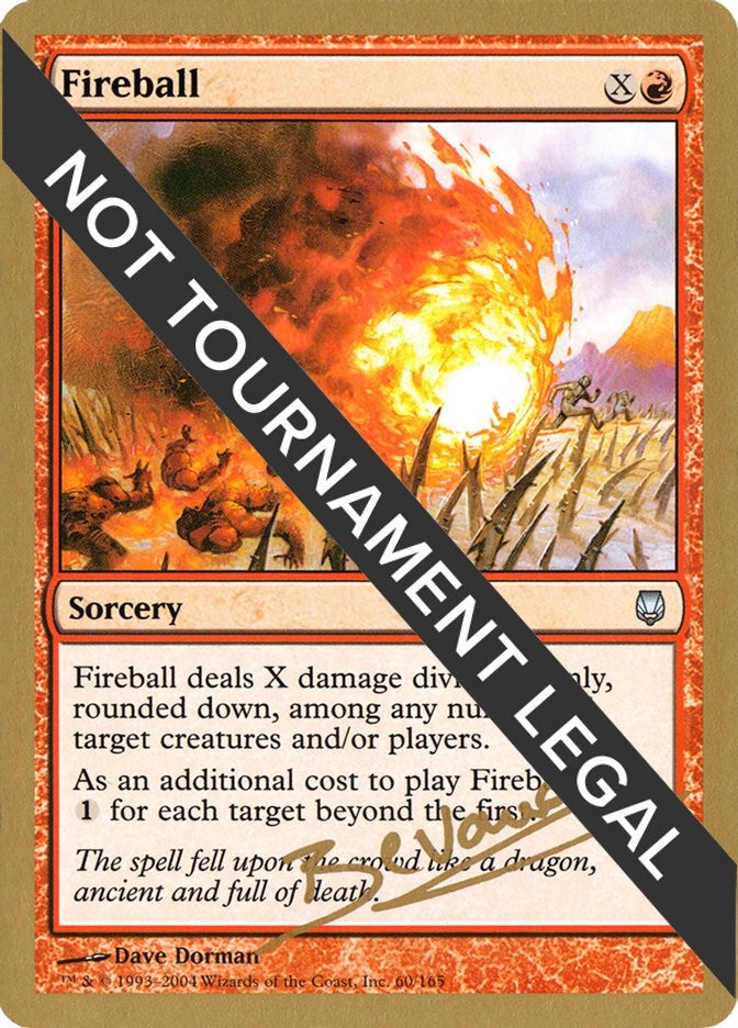 Image for Fireball - 2004 Manuel Bevand (DST) [World Championship Decks]