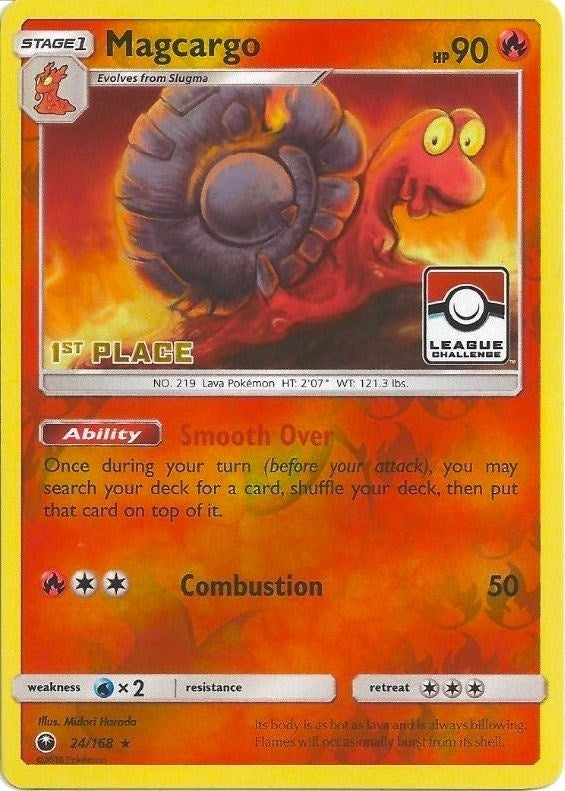 Image for Magcargo (024/168) [League & Championship Cards]