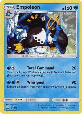 Image for Empoleon (034/156) [Deck Exclusives]