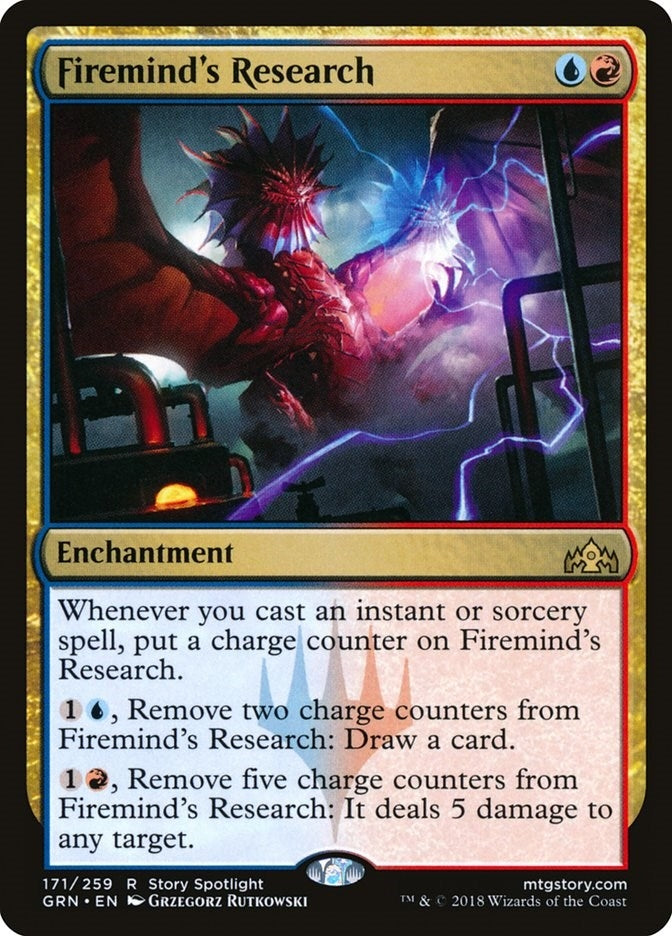 Image for Firemind's Research (171) [Guilds of Ravnica]