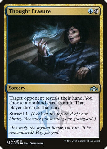 Image for Thought Erasure (206) [Guilds of Ravnica]