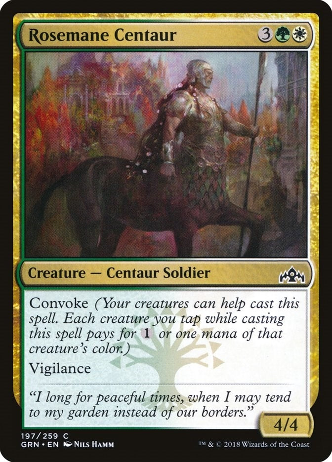 Image for Rosemane Centaur (197) [Guilds of Ravnica]