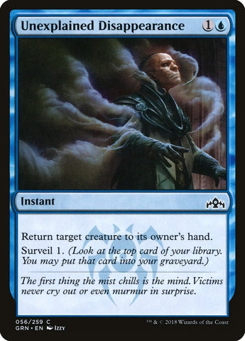 Image for Unexplained Disappearance (56) [Guilds of Ravnica]