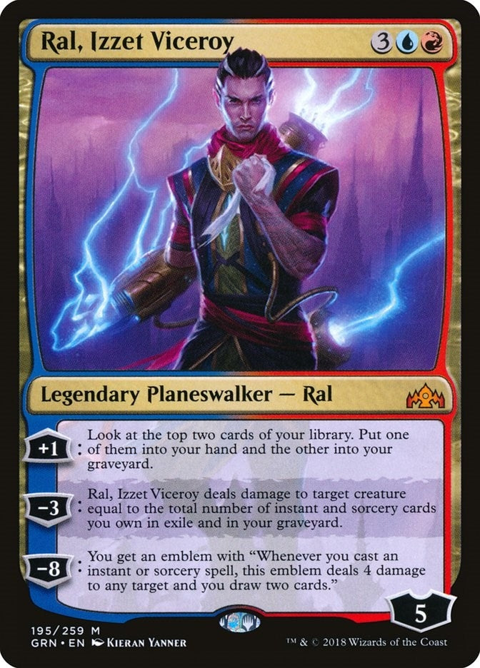 Image for Ral, Izzet Viceroy (195) [Guilds of Ravnica]