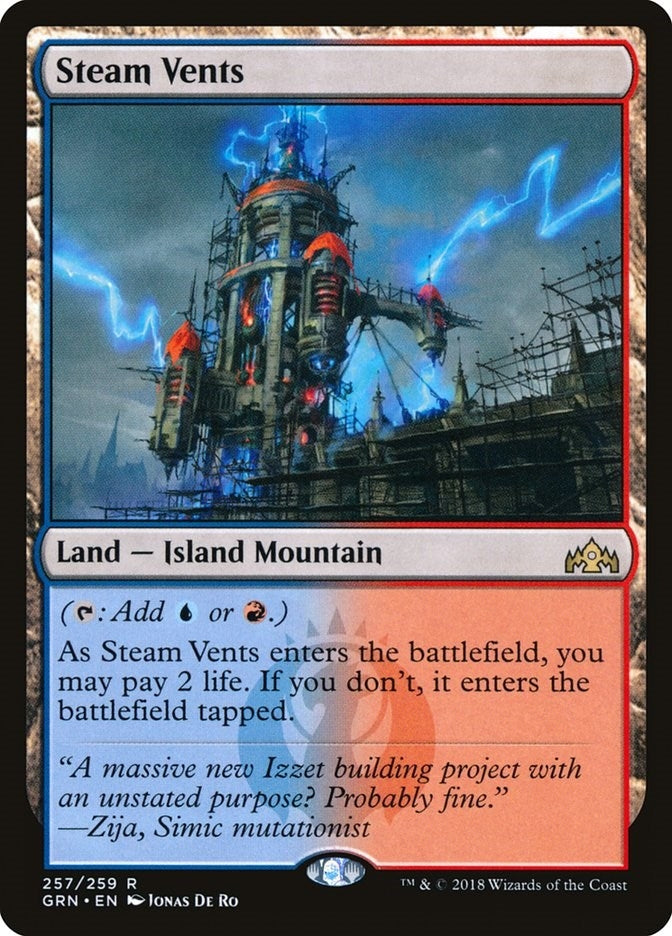Image for Steam Vents (257) [Guilds of Ravnica]