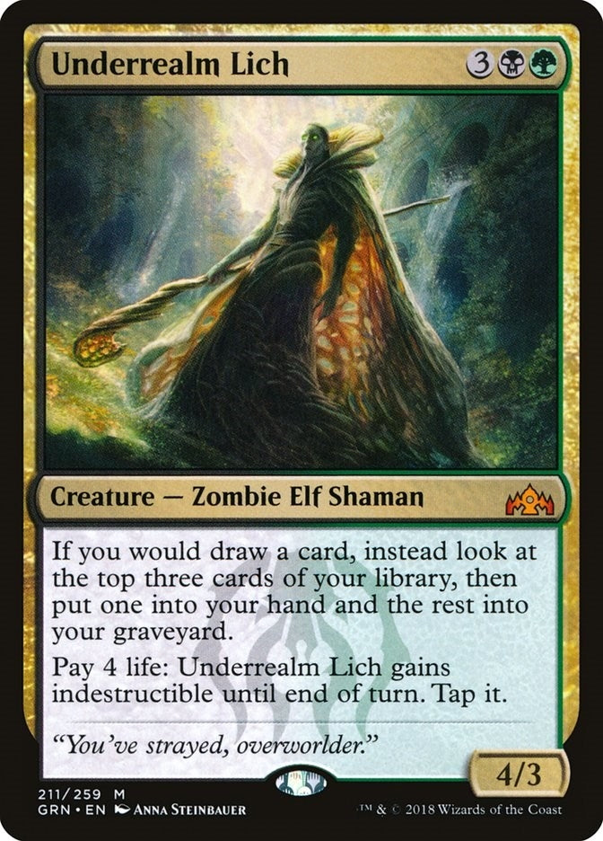 Image for Underrealm Lich (211) [Guilds of Ravnica]