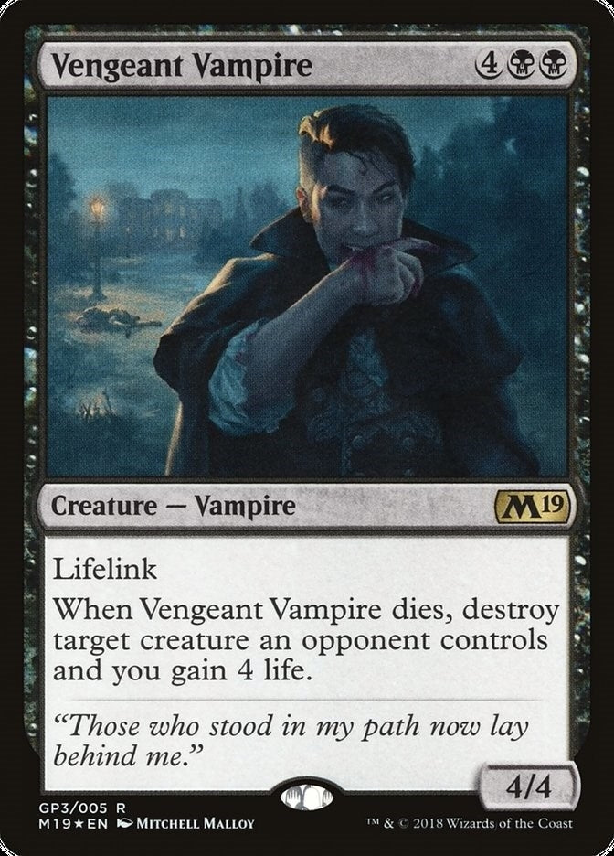 Image for Vengeant Vampire (2018 Gift Pack) (GP3) - Magic: The Gathering