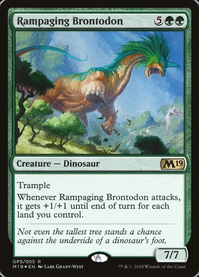 Image for Rampaging Brontodon (2018 Gift Pack) (GP5) [GBP]