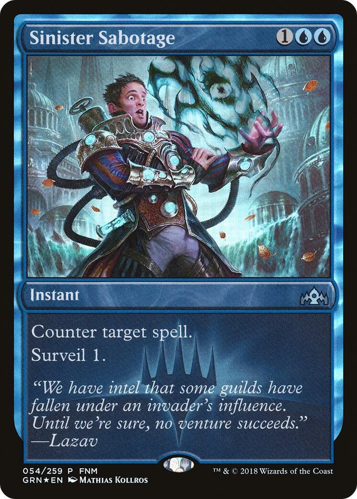 Image for Sinister Sabotage (54) - Magic: The Gathering