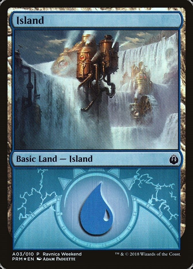 Image for Island - Izzet (A03) (3) [Launch Party & Release Event Promos]