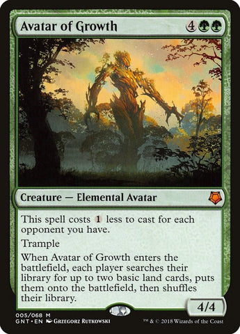 Image for Avatar of Growth (5) [Magic Game Night]