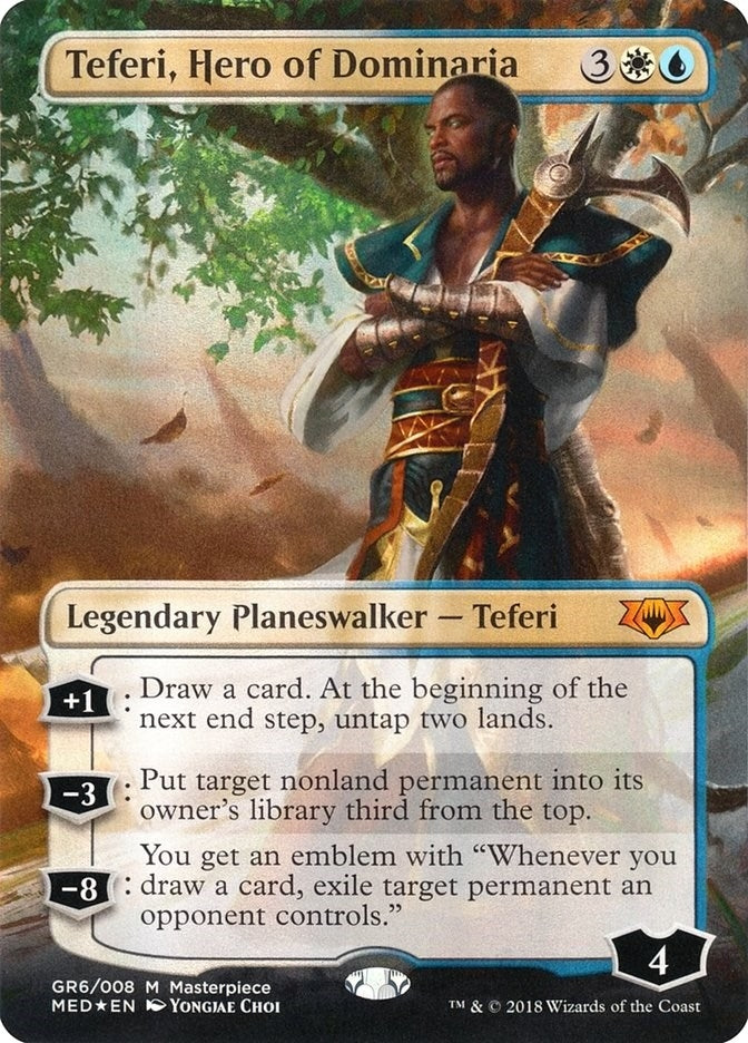 Image for Teferi, Hero of Dominaria (GR6) [Mythic Edition: Guilds of Ravnica]