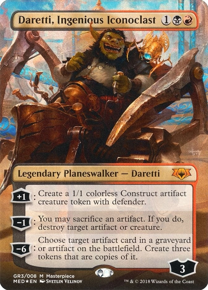 Image for Daretti, Ingenious Iconoclast (GR3) [Mythic Edition: Guilds of Ravnica]