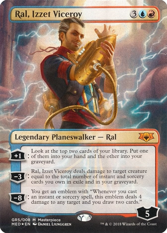 Image for Ral, Izzet Viceroy (GR5) [Mythic Edition: Guilds of Ravnica]
