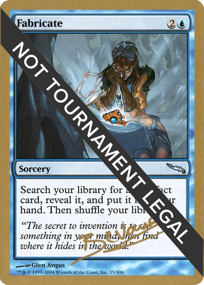 Image for Fabricate - 2004 Manuel Bevand (MRD) [World Championship Decks]