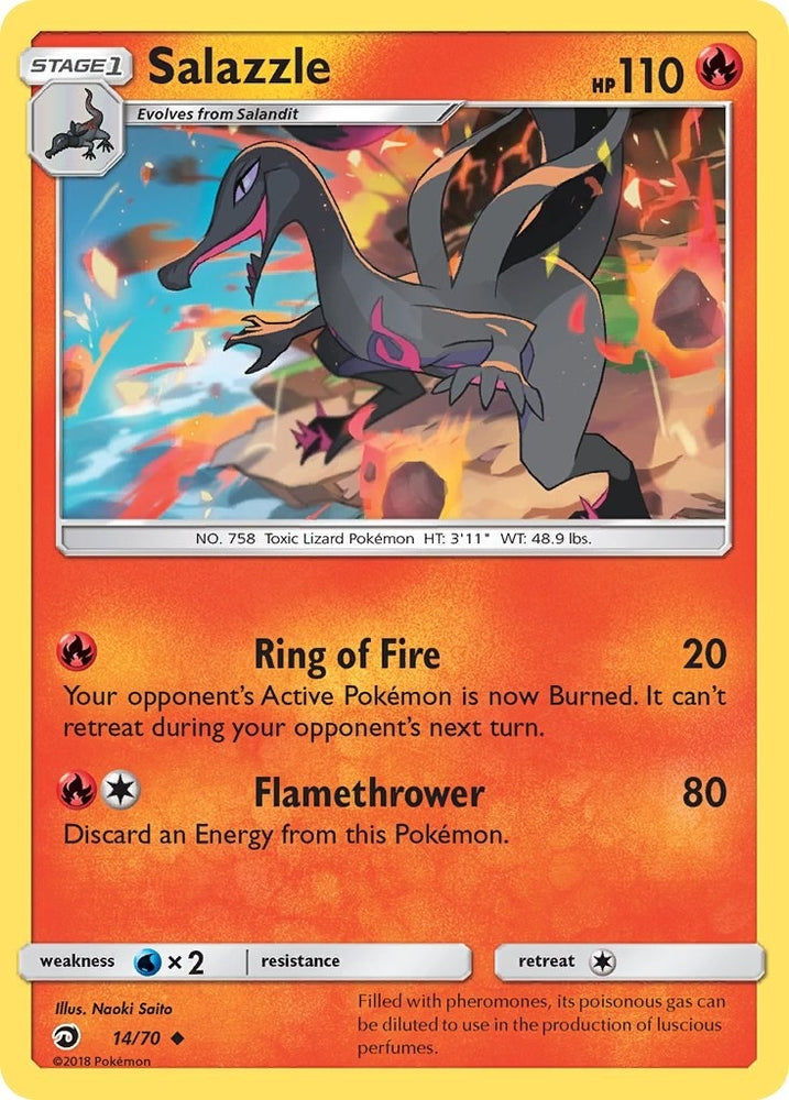 Image for Salazzle (14/70) [Dragon Majesty]