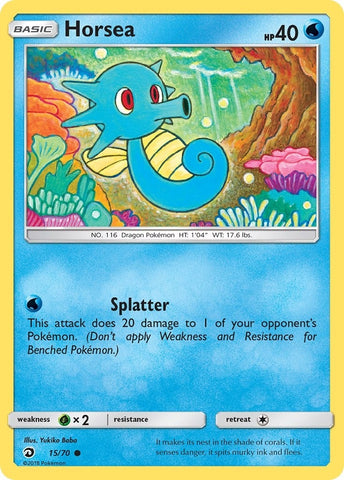 Image for Horsea (15) (15/70) [Dragon Majesty]