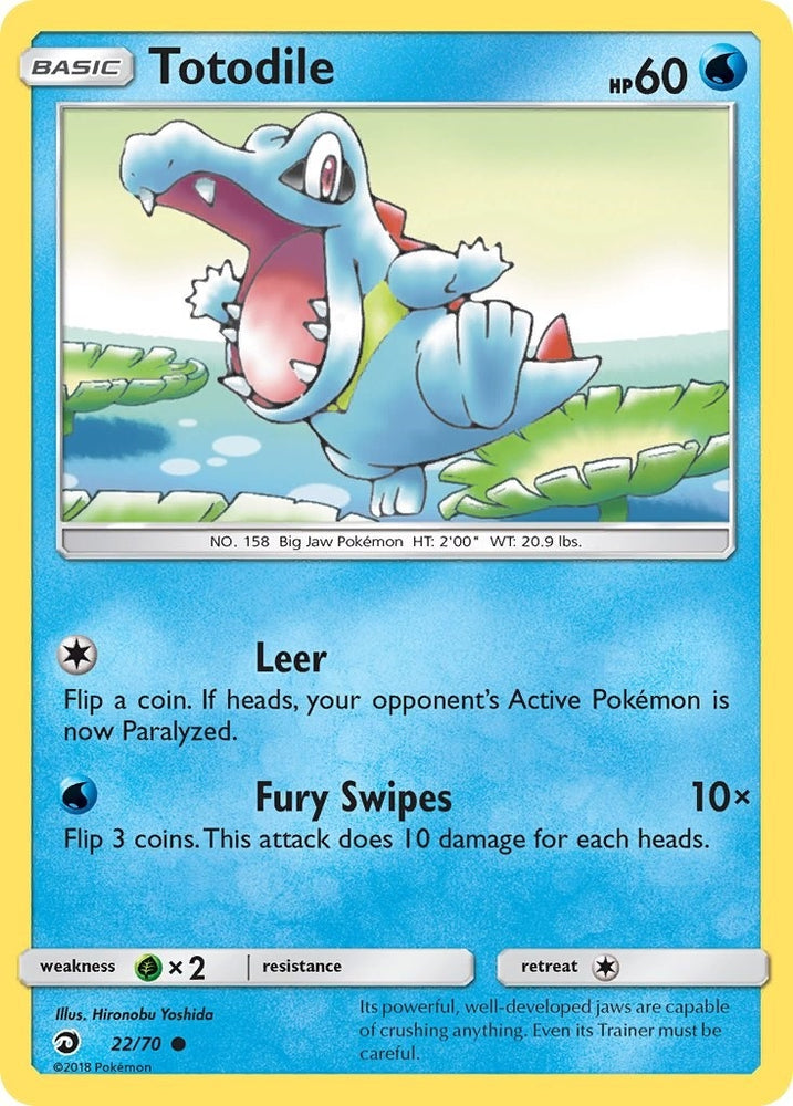 Image for Totodile (22/70) [Dragon Majesty]