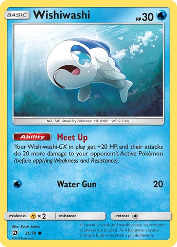 Image for Wishiwashi (31/70) - Pokemon