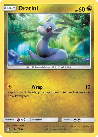 Image for Dratini (34) (34/70) [Dragon Majesty]