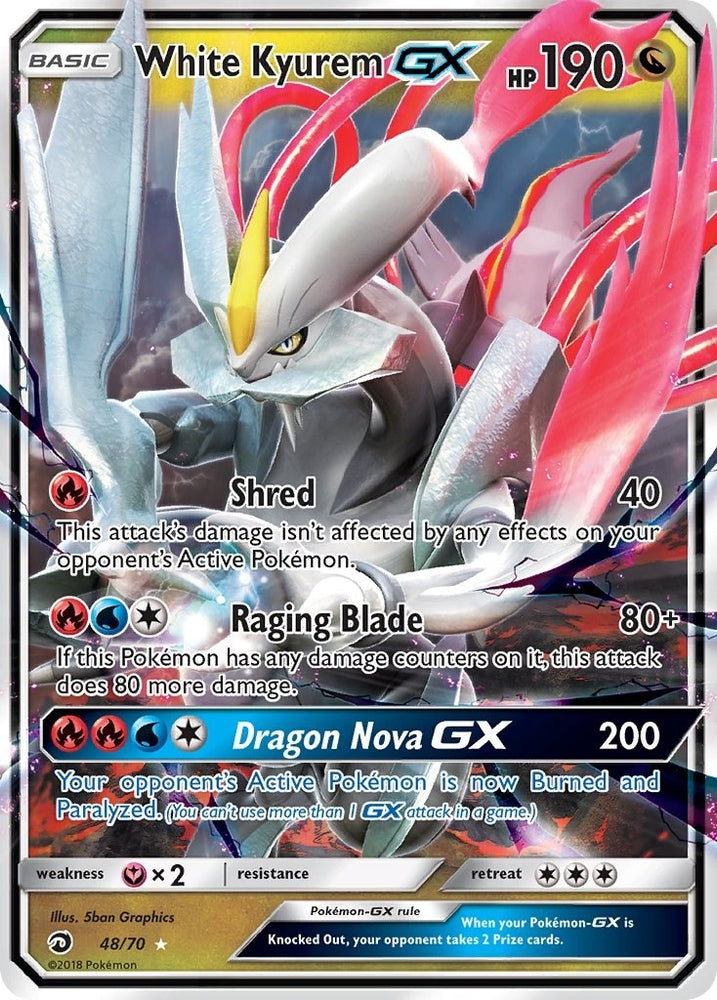 Image for White Kyurem GX (48/70) [Dragon Majesty]