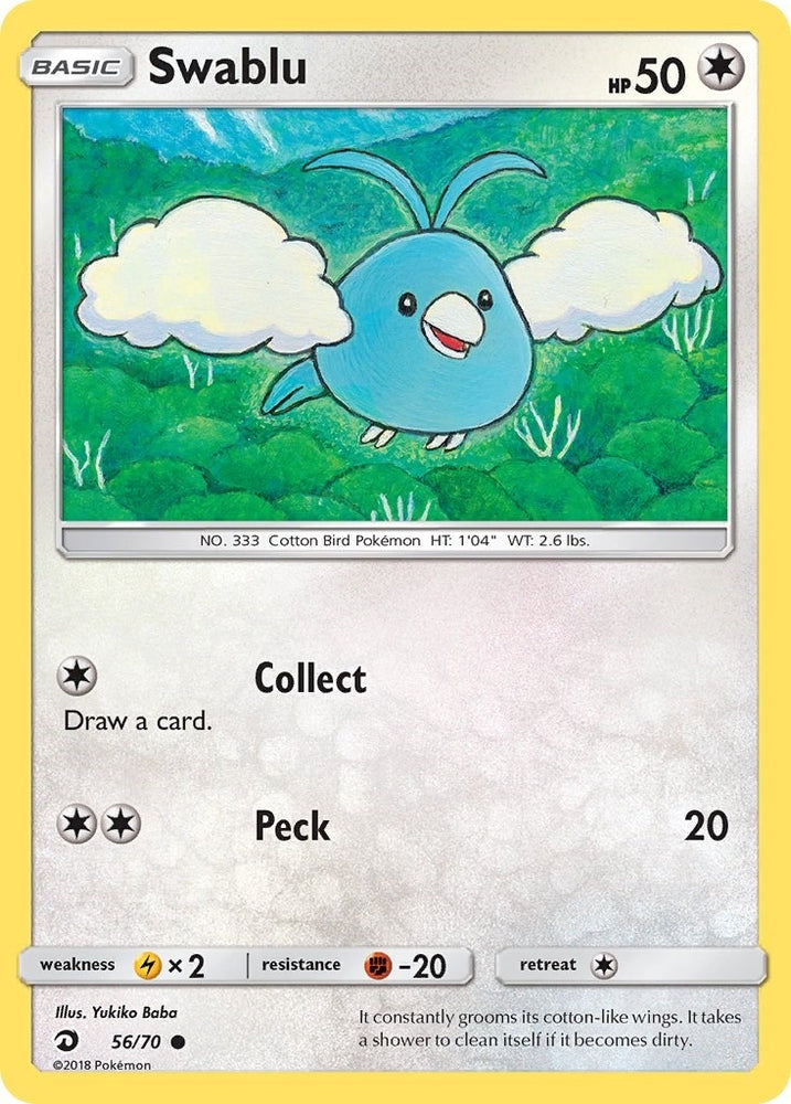 Image for Swablu (56) (56/70) [Dragon Majesty]