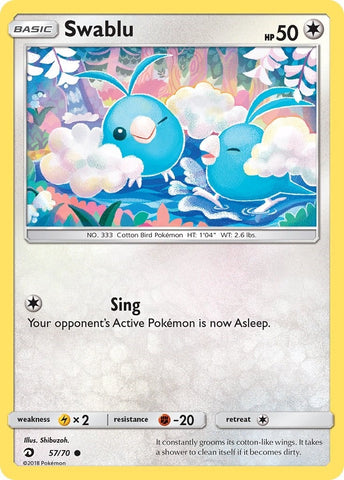 Image for Swablu (57) (57/70) [Dragon Majesty]