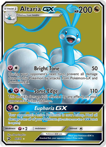 Image for Altaria GX (Full Art) (68/70) [Dragon Majesty]