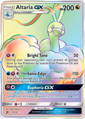 Image for Altaria GX (Secret) (72/70) [Dragon Majesty]